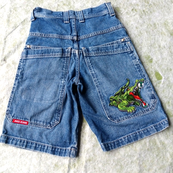 Jnco Jean 9s Vintage Big Pocket Shorts 